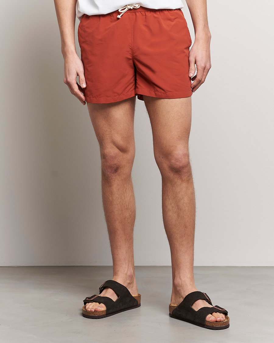 Men | Swimwear | Ripa Ripa | Plain Swimshorts Orange