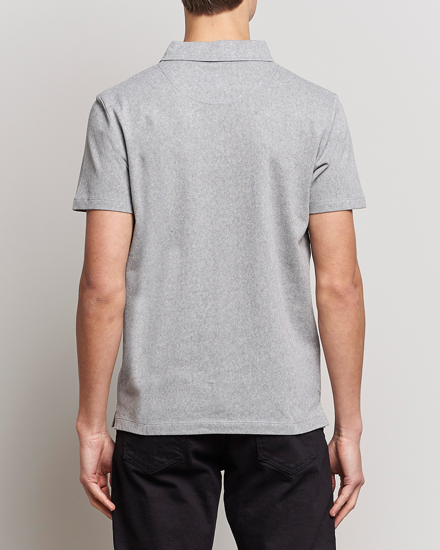 Men | Polo Shirts | Sunspel | Riviera Polo Shirt Grey Melange