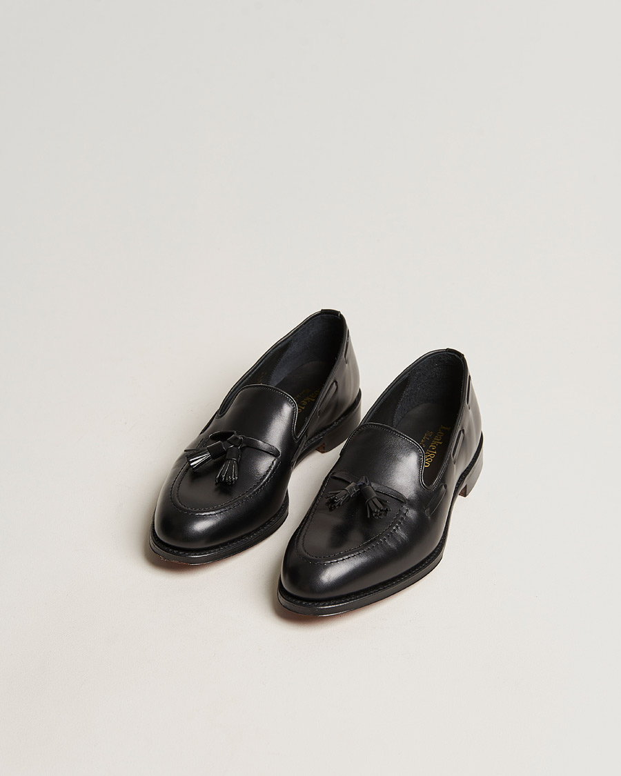 Men | Loafers | Loake 1880 | Russell Tassel Loafer Black Calf