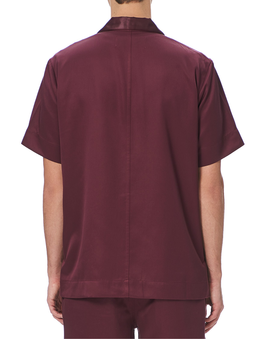 Men | Pyjamas & Robes | CDLP | Home Suit Short Sleeve Burgundy