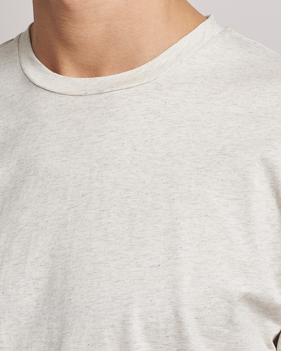 Men | T-Shirts | Sunspel | Riviera Midweight T-Shirt Archive White