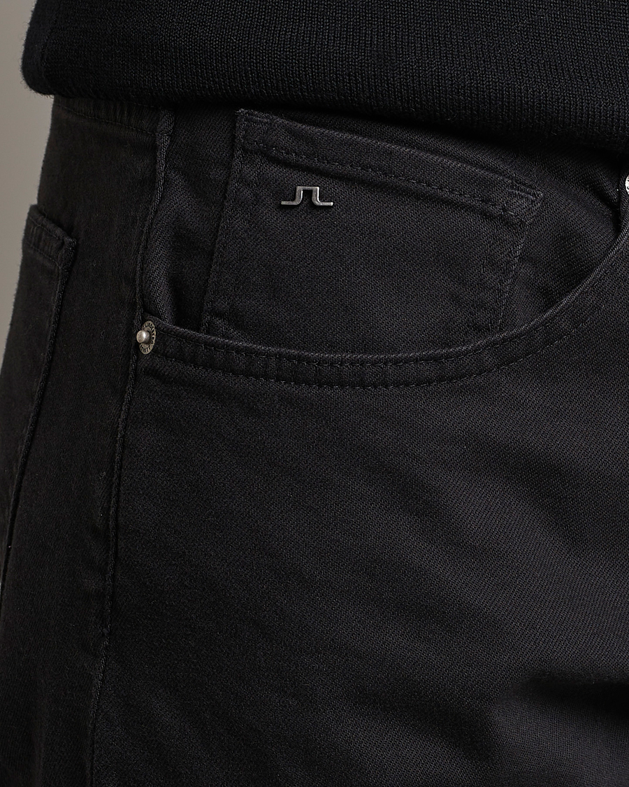 Men | Trousers | J.Lindeberg | Jay Solid Stretch 5-Pocket Pants Black