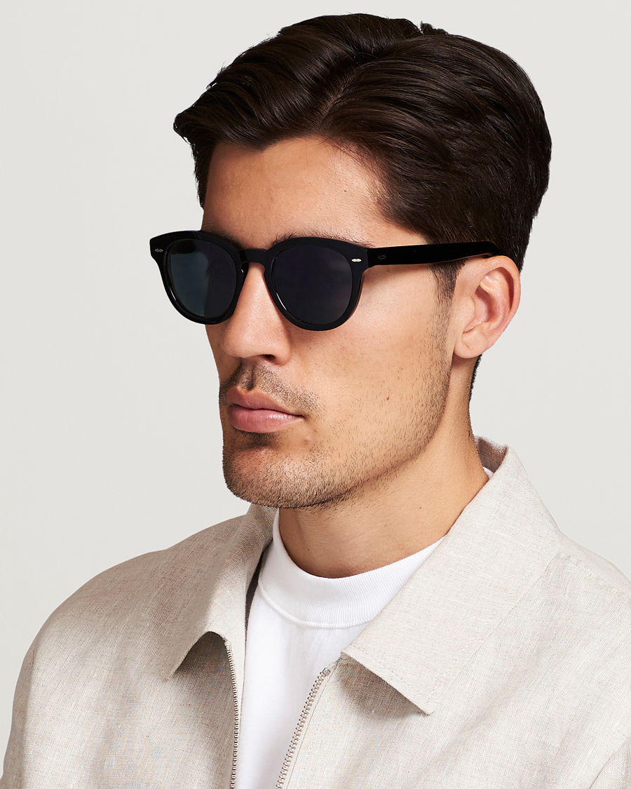 Men | Sunglasses | Oliver Peoples | Cary Grant Sunglasses Black/Blue