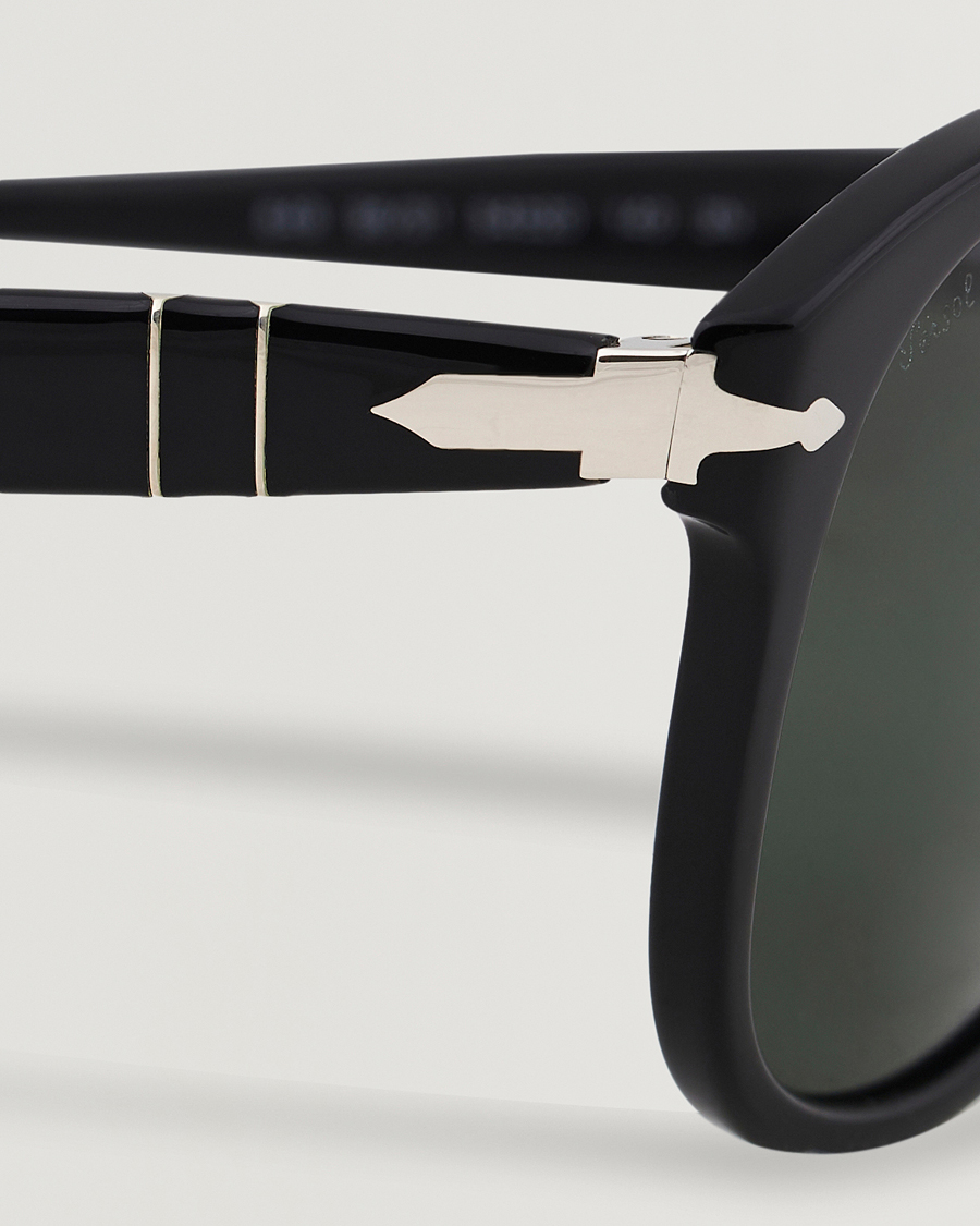 Men | Sunglasses | Persol | 0PO0649 Sunglasses Black/Crystal Green