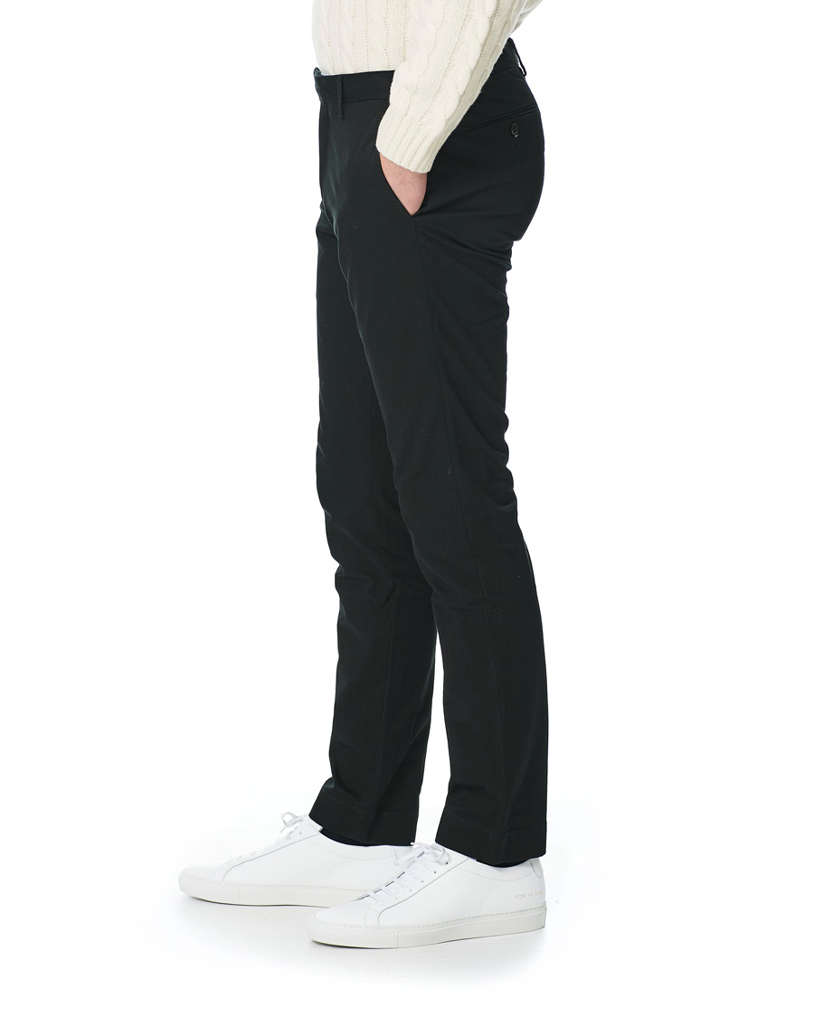 Men | Trousers | Polo Ralph Lauren | Slim Fit Stretch Chinos Black