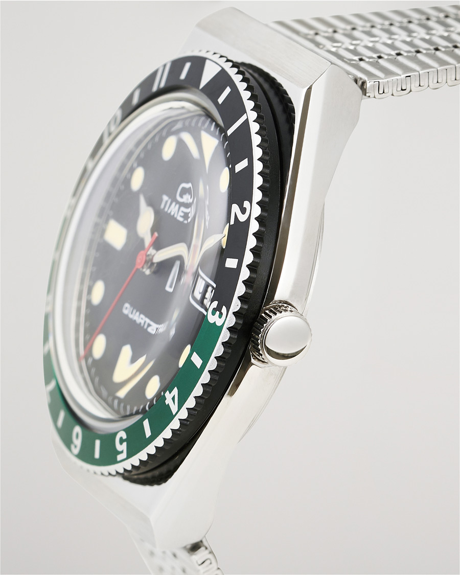 Men | Timex Q Reissue 1979 Black/Green | Timex | Q Reissue 1979 Black/Green