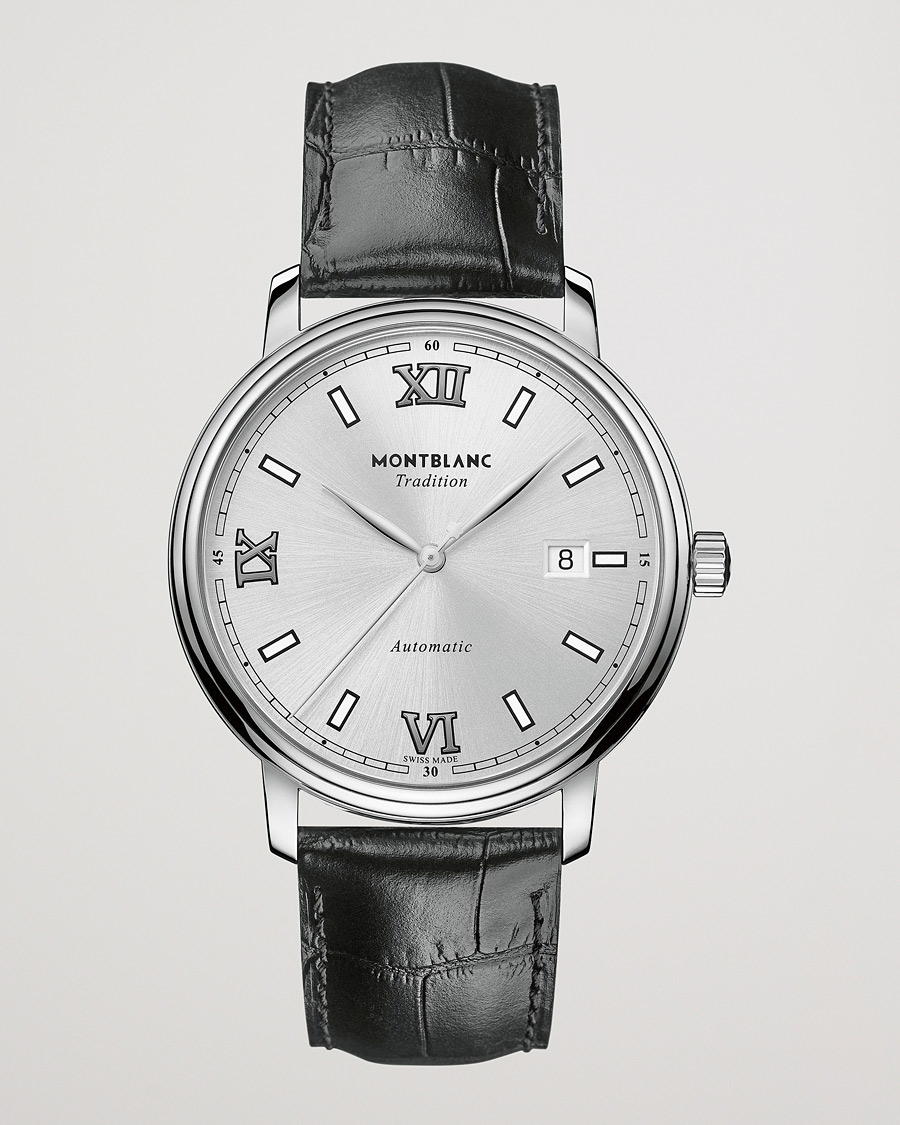 Men | Montblanc Tradition Automatic 40mm White | Montblanc | Tradition Automatic 40mm White