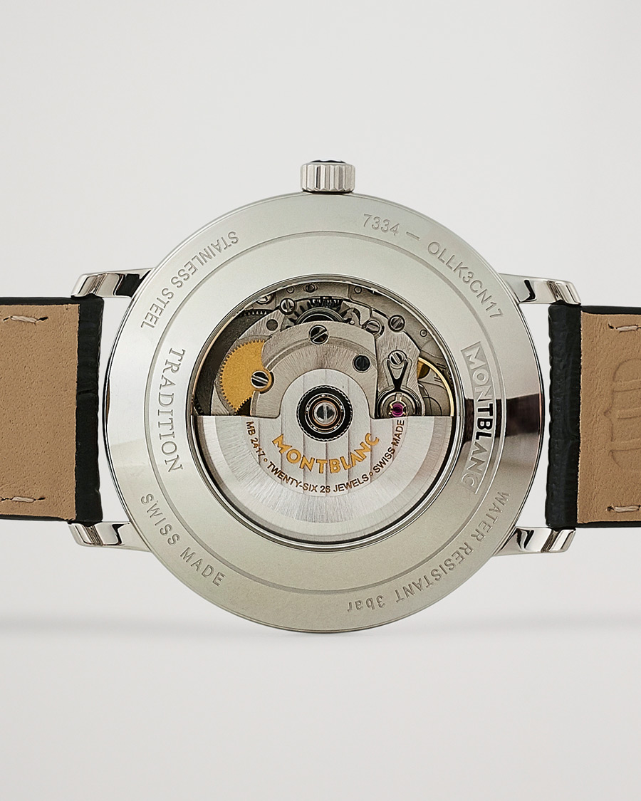 Men | Montblanc Tradition Automatic 40mm White | Montblanc | Tradition Automatic 40mm White