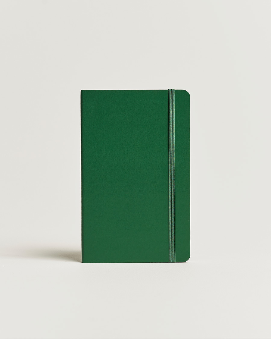 Men | Moleskine Plain Hard Notebook Large Myrtle Green | Moleskine | Plain Hard Notebook Large Myrtle Green