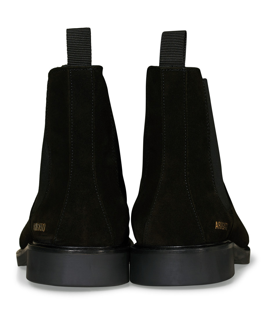 Men | Axel Arigato Chelsea Black Suede | Axel Arigato | Chelsea Black Suede