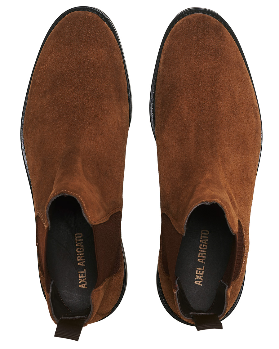 Men | Axel Arigato Chelsea Tobacco Suede | Axel Arigato | Chelsea Tobacco Suede