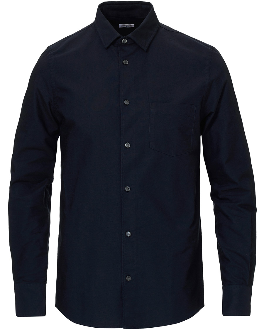 Men | Shirts | Filippa K | Tim Oxford Shirt Dark Navy