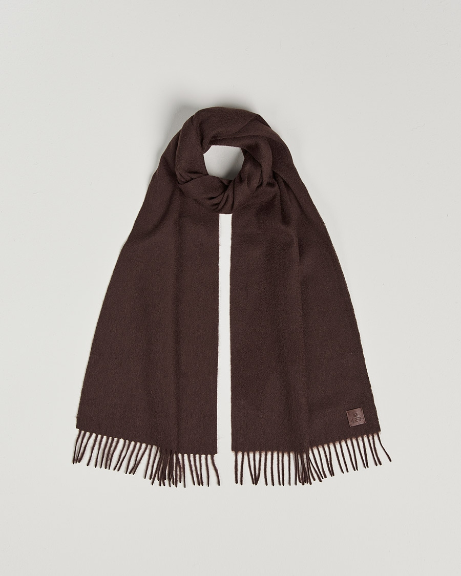 Men | Amanda Christensen Wool Scarf Brown | Amanda Christensen | Wool Scarf Brown