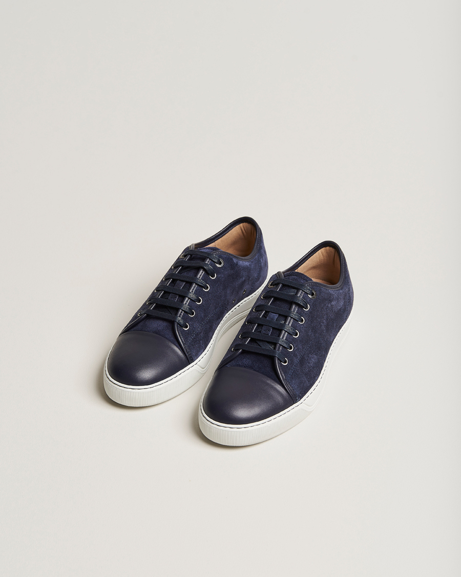 Men | Sneakers | Lanvin | DBB1 Nappa Cap Toe Sneaker Navy