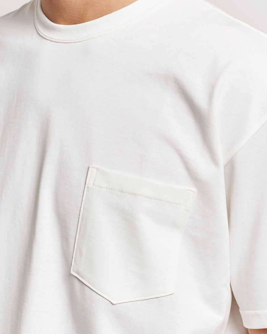 Men | T-Shirts | orSlow | Pocket T-Shirt White