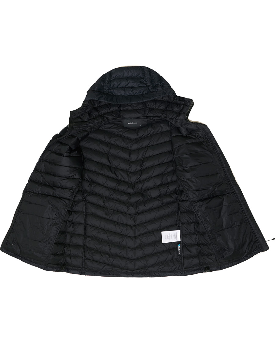 Men | Coats & Jackets | Peak Performance | Frost Liner Down Hooded Jacket Black