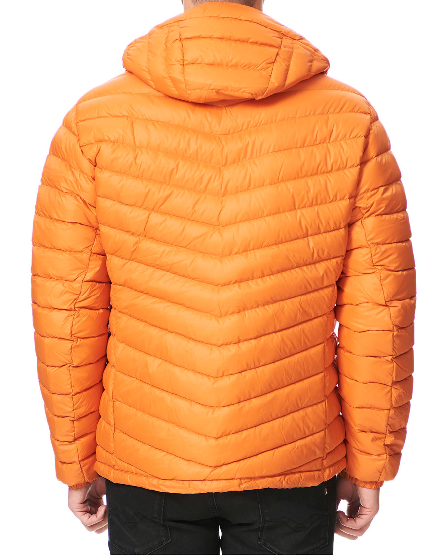 Men | Coats & Jackets | Peak Performance | Frost Liner Down Hooded Jacket Blaze Tundra
