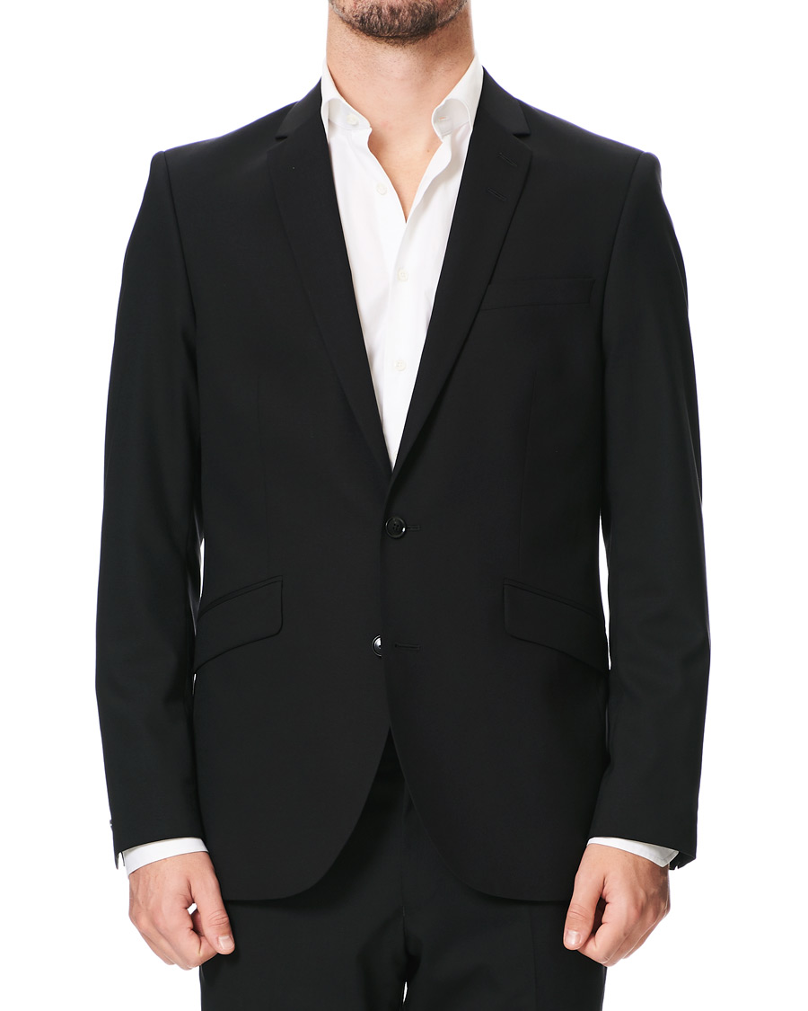 Men | Blazers | Tiger of Sweden | James Wool Suit Blazer Black