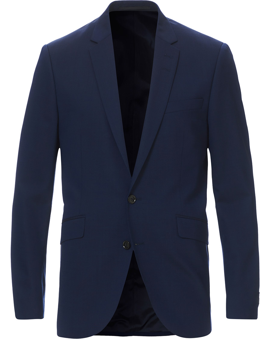 Men | Blazers | Tiger of Sweden | James Wool Suit Blazer Blue