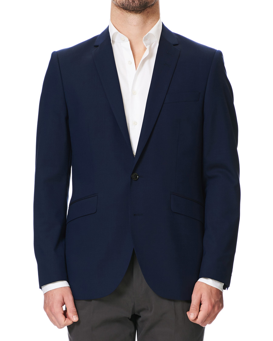 Men | Blazers | Tiger of Sweden | James Wool Suit Blazer Blue