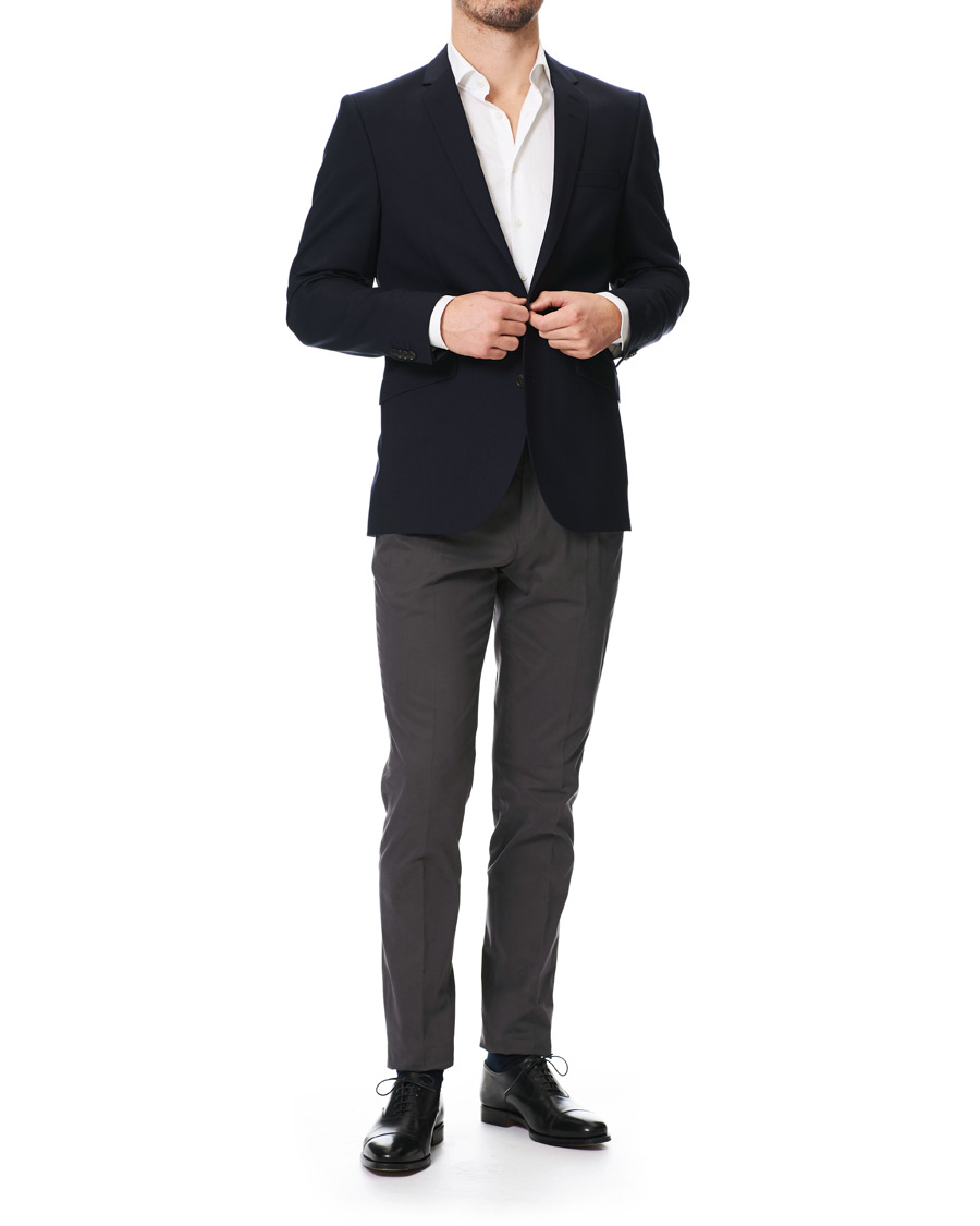 Men | Blazers | Tiger of Sweden | James Wool Suit Blazer Navy