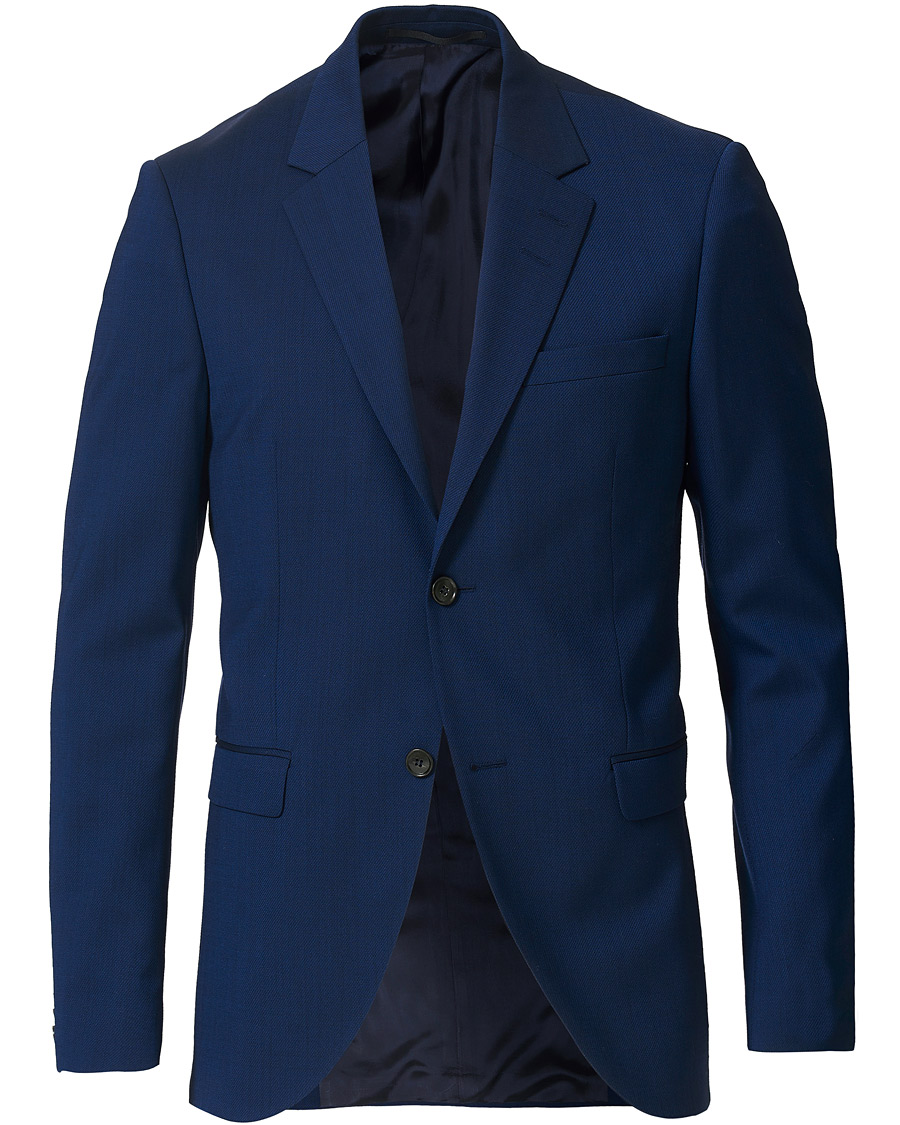 Men | Blazers | Tiger of Sweden | Jamonte Wool Suit Blazer Blue