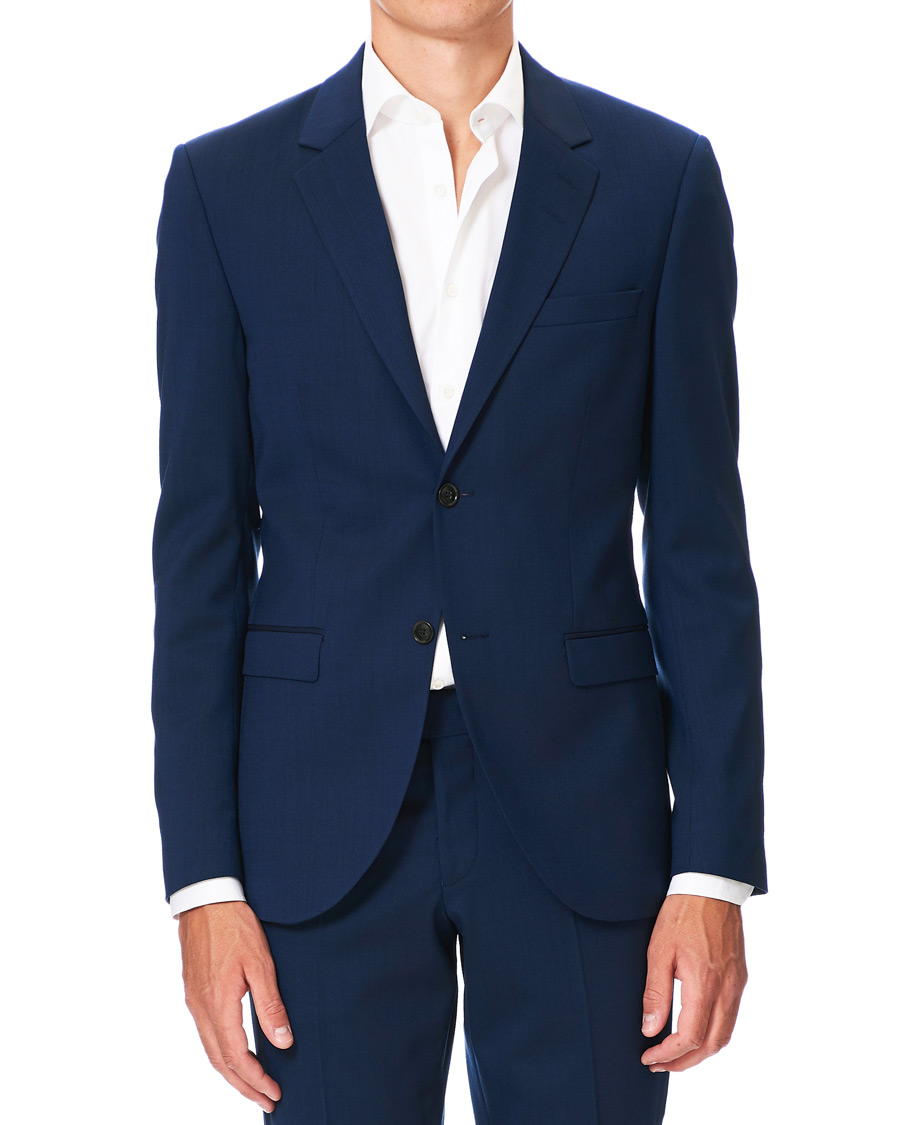 Men | Blazers | Tiger of Sweden | Jamonte Wool Suit Blazer Blue