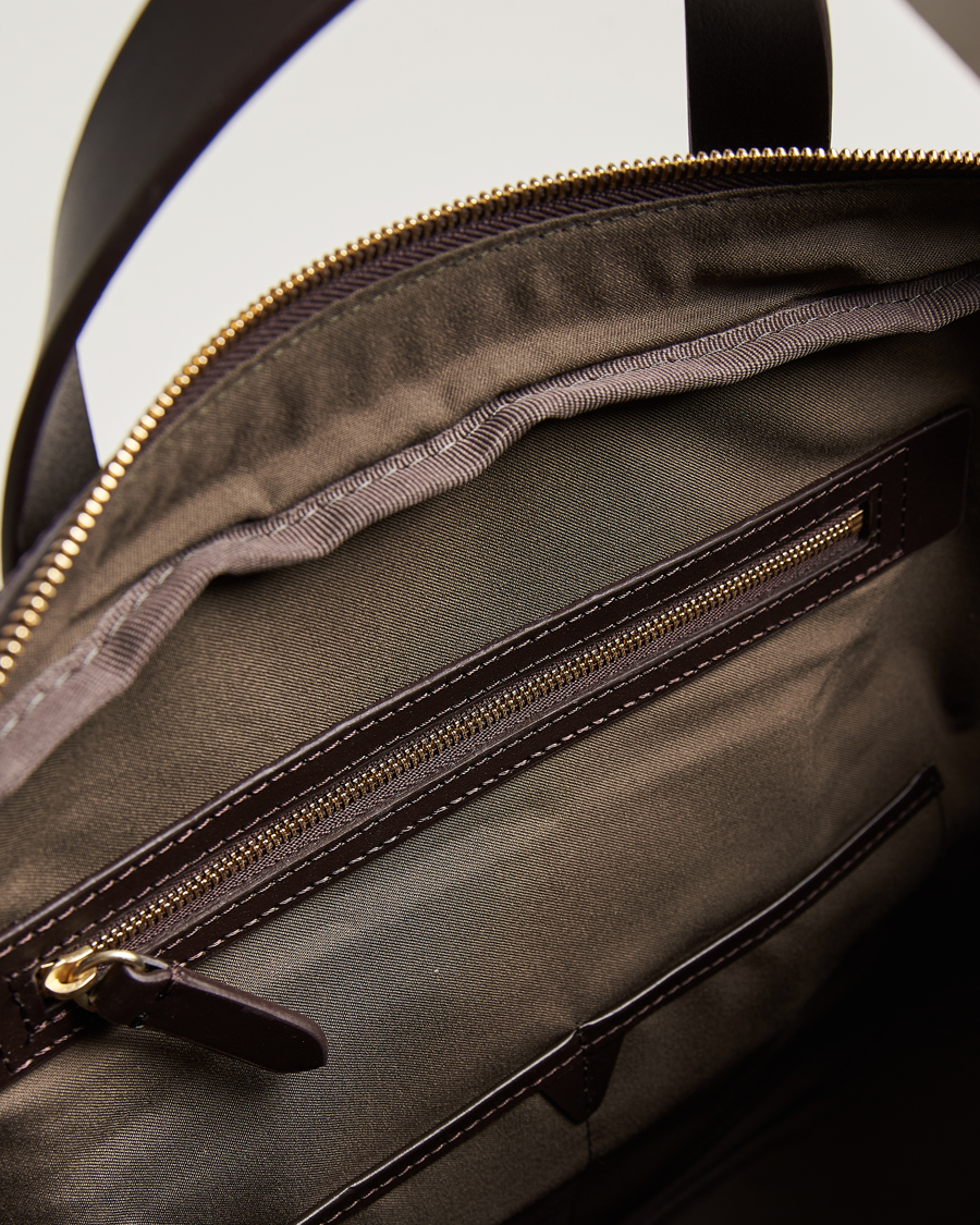 Men | Bags | Mismo | M/S Nylon Office Army/Dark Brown