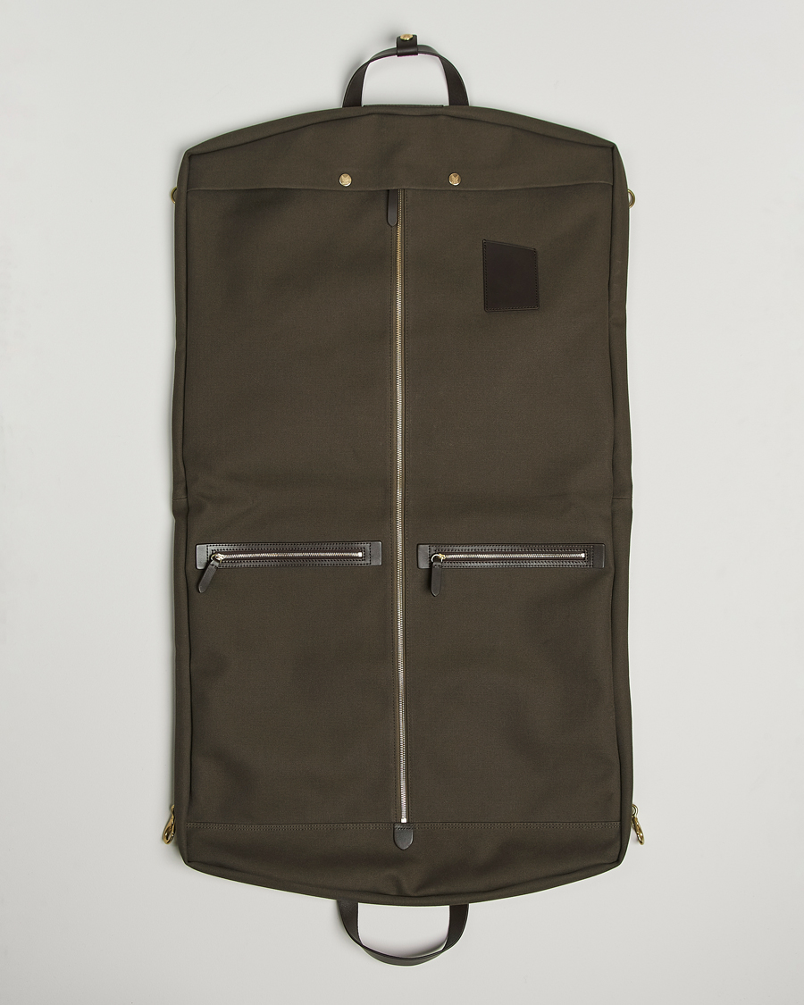 Men | Bags | Mismo | MismoM/S Suit CarrierArmy/Dark Brown