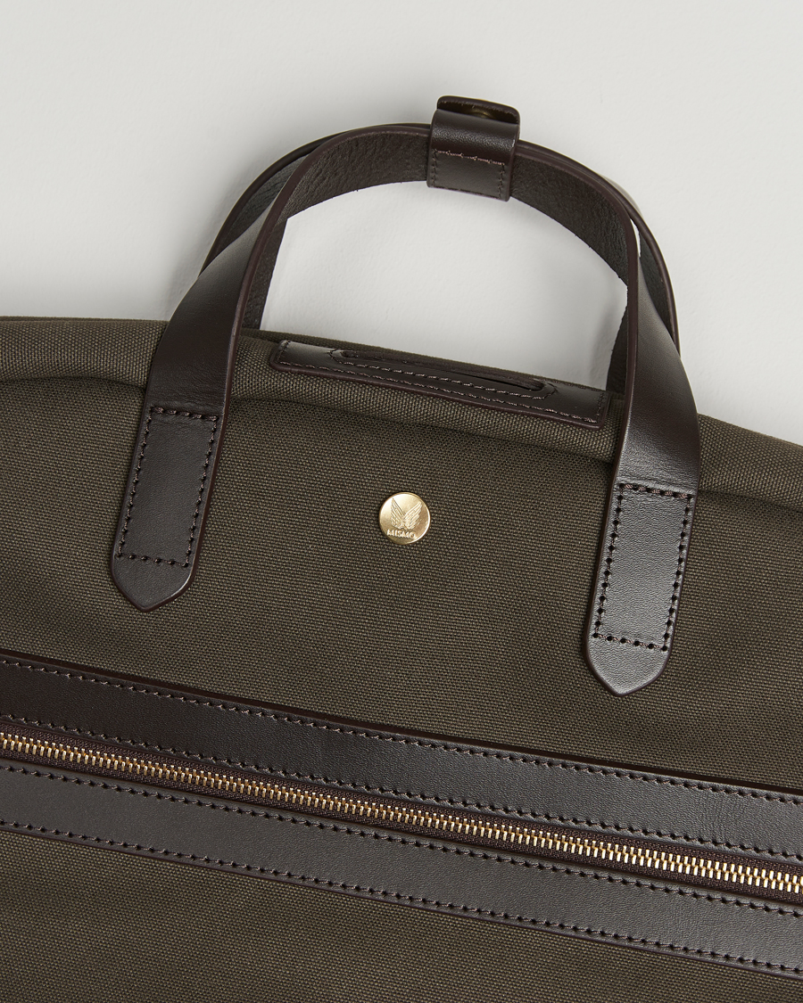 Men | Bags | Mismo | M/S Suit Carrier Army/Dark Brown