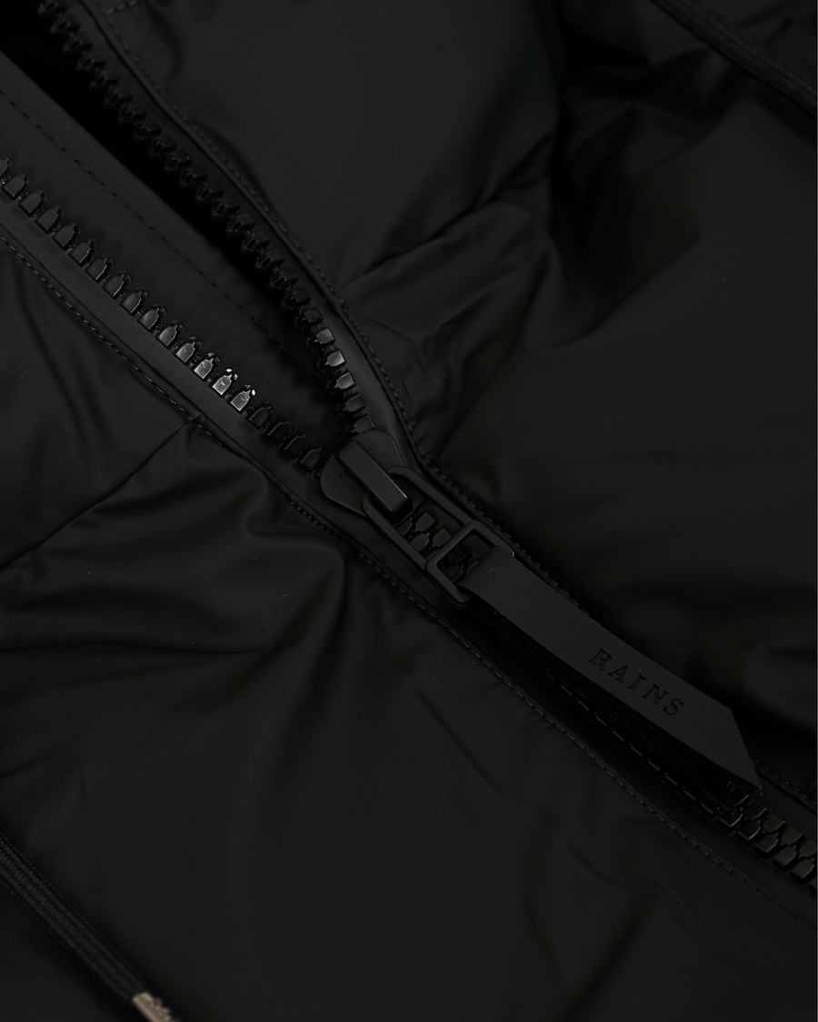 Men | Coats & Jackets | RAINS | Waterproof Puffer Jacket Black