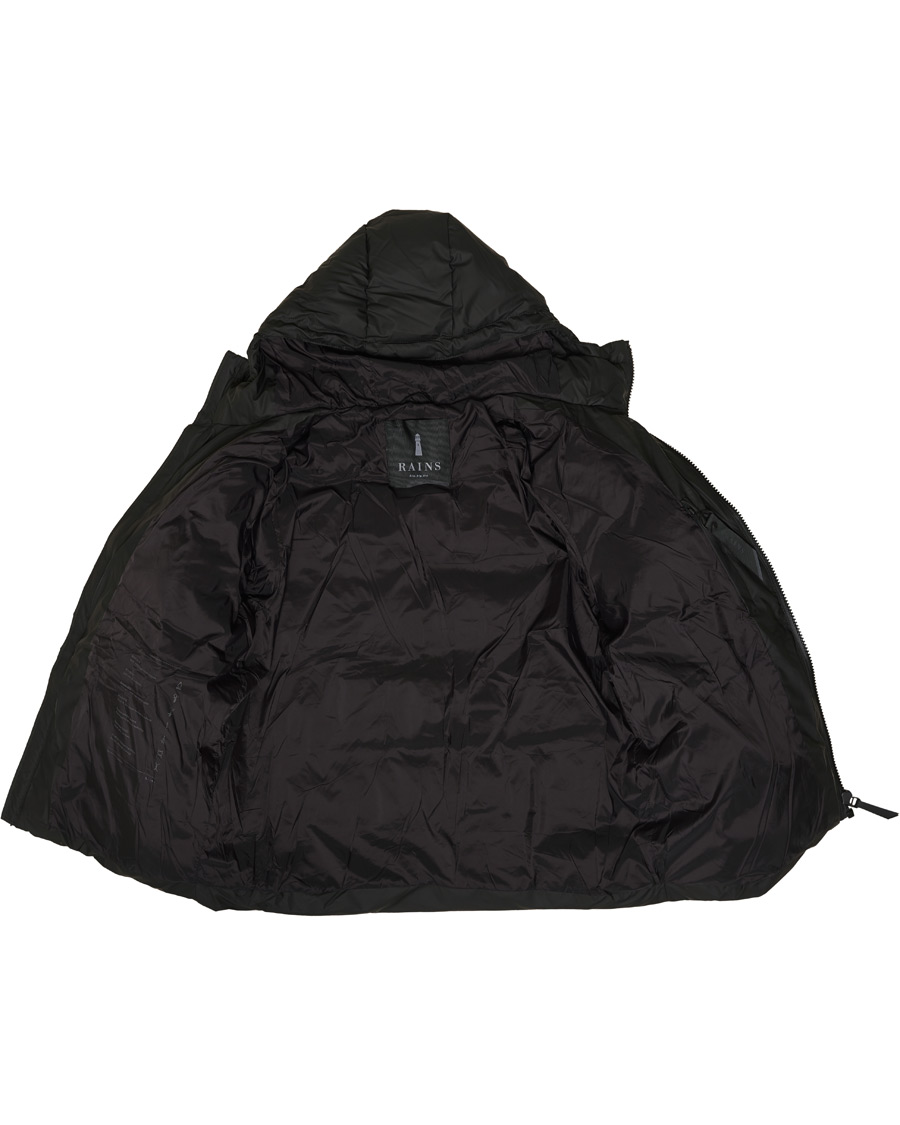 Men | Coats & Jackets | RAINS | Waterproof Puffer Jacket Black