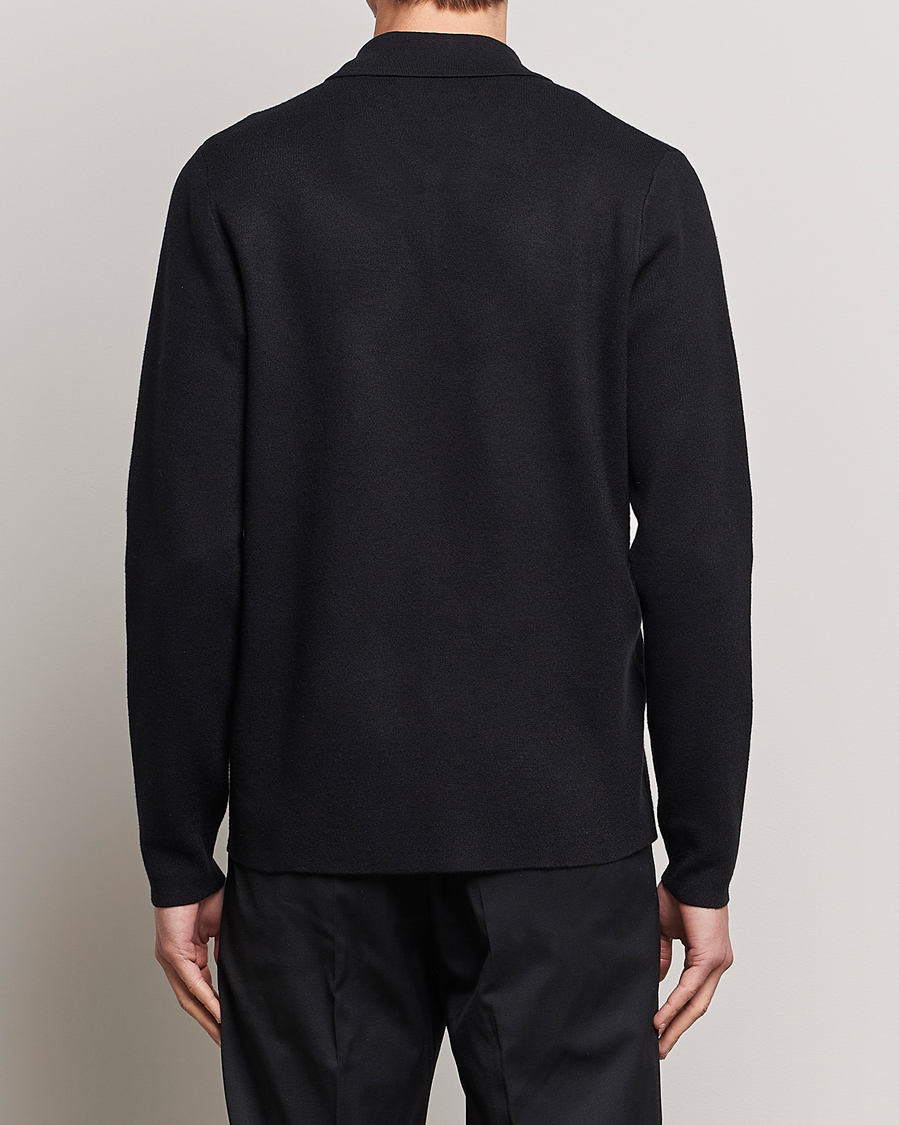 Men | Sweaters & Knitwear | Samsøe Samsøe | Guna Full Zip Black