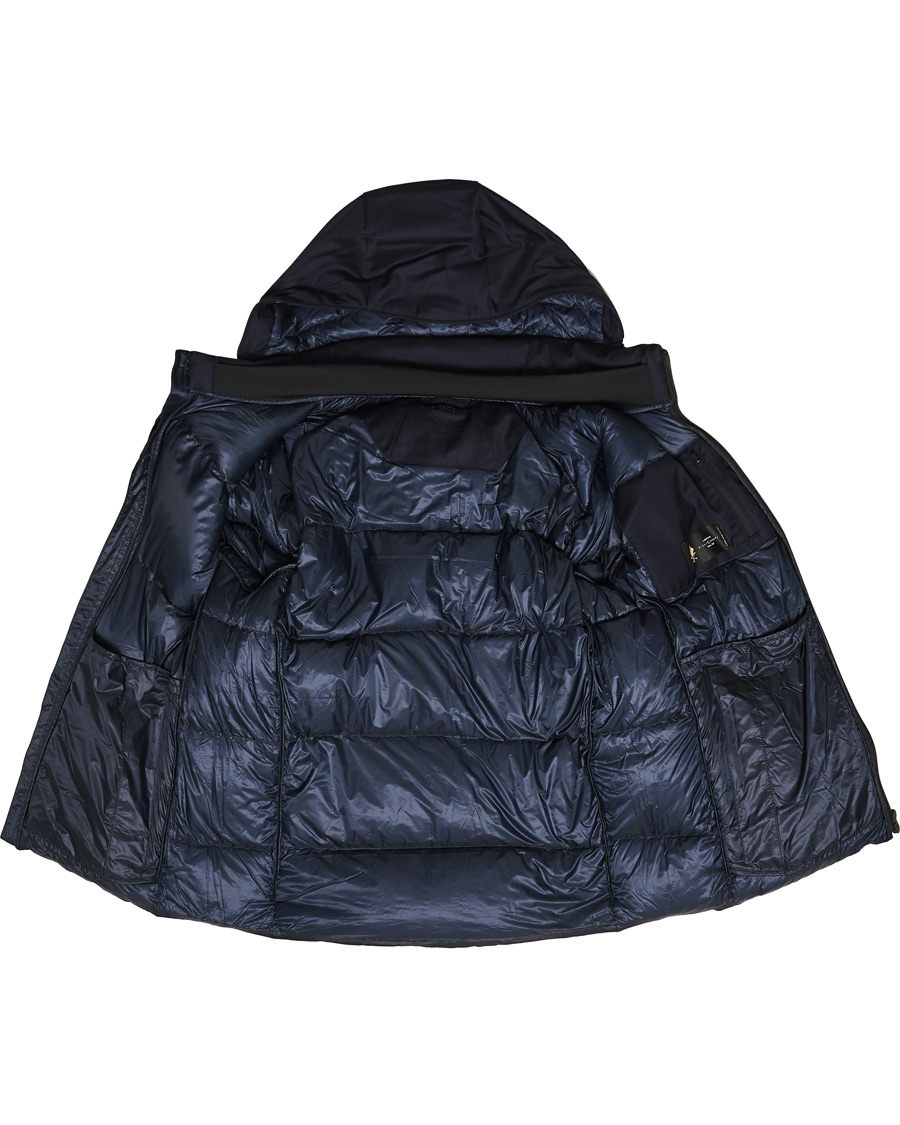 Men | Coats & Jackets | UBR | Oxygen Down Savile Jacket Dark Navy Wool
