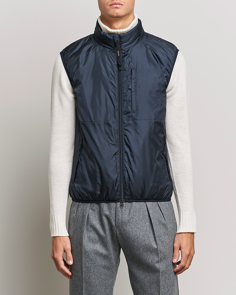 Men | Coats & Jackets | Aspesi | Jil Padded Vest Navy