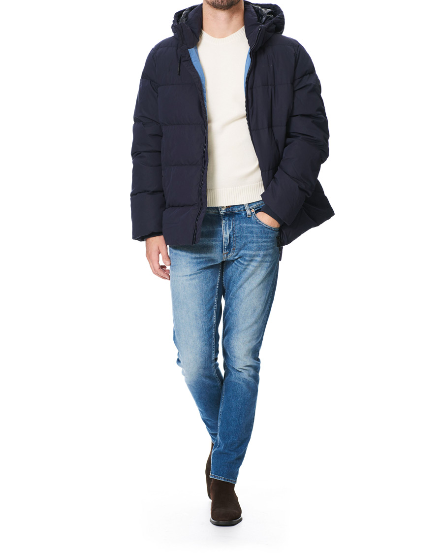 Men | Coats & Jackets | GANT | The Alta Down Jacket Evening Blue