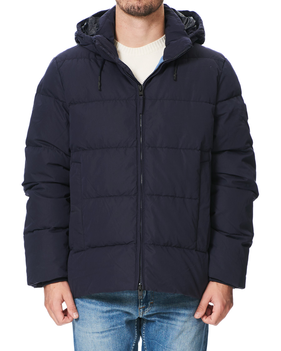 Men | Coats & Jackets | GANT | The Alta Down Jacket Evening Blue