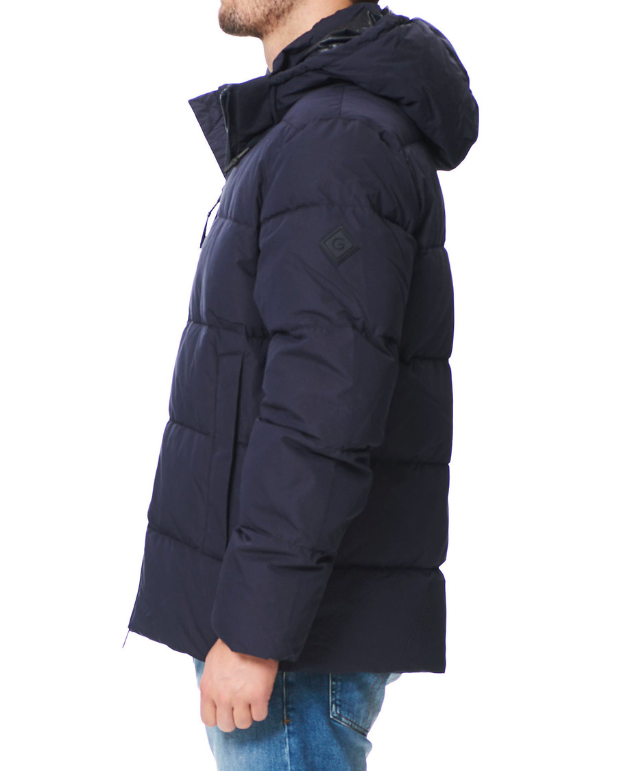 Men | Coats & Jackets | GANT | The Alta Down Jacket Evening Blue