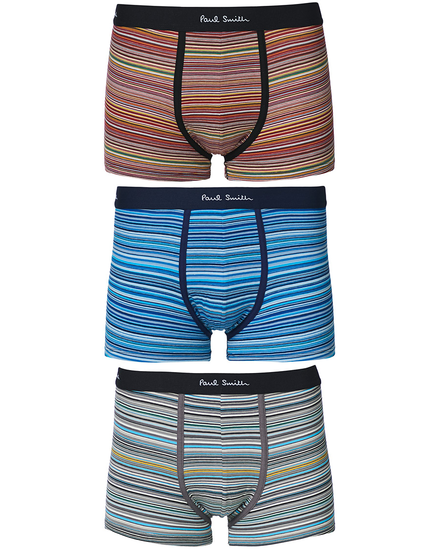 Men | Underwear & Socks | Paul Smith | 3-Pack Trunk Multistripe