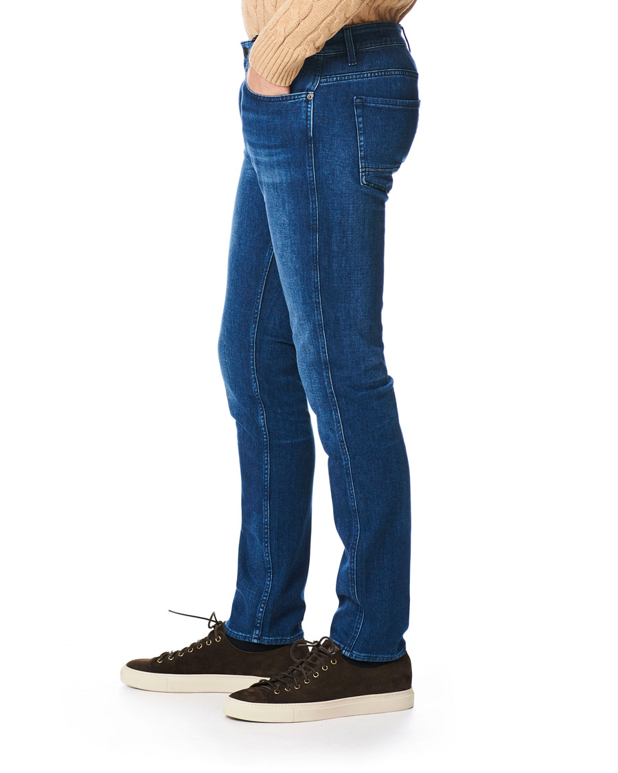 Men | Jeans | BOSS BLACK | BOSS Delaware Slim Fit Stretch Jeans Medium Blue