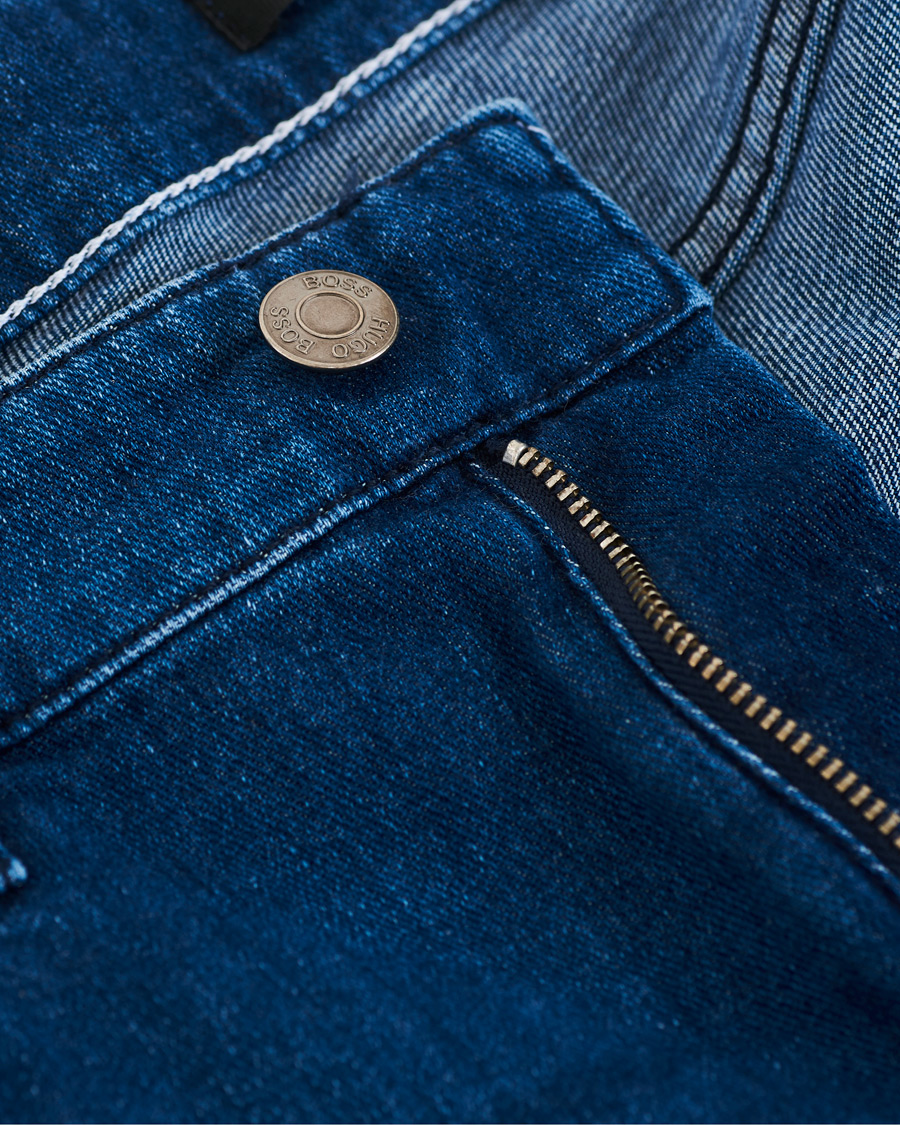 Men | Jeans | BOSS BLACK | BOSS Delaware Slim Fit Stretch Jeans Medium Blue
