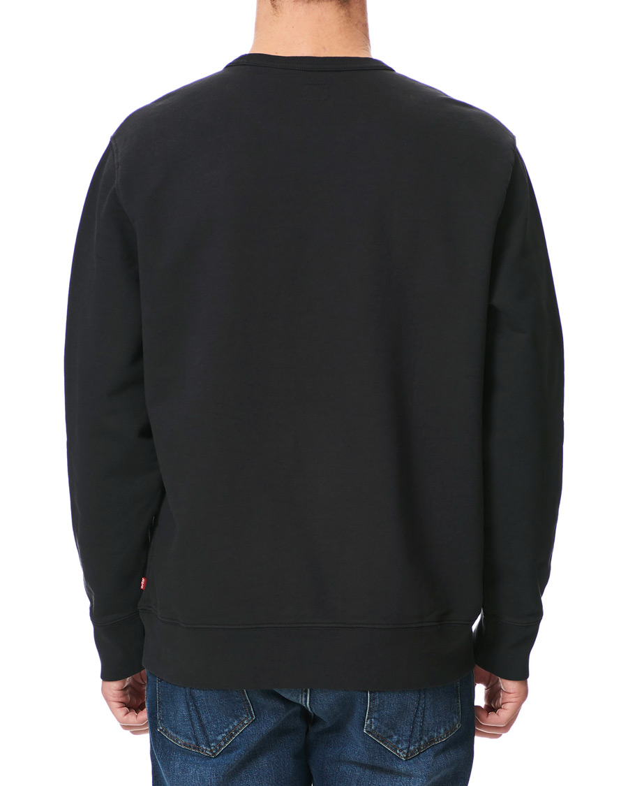 Men | Sweaters & Knitwear | Levi's | Batwing Crew Neck Sweatshirt Jet Black