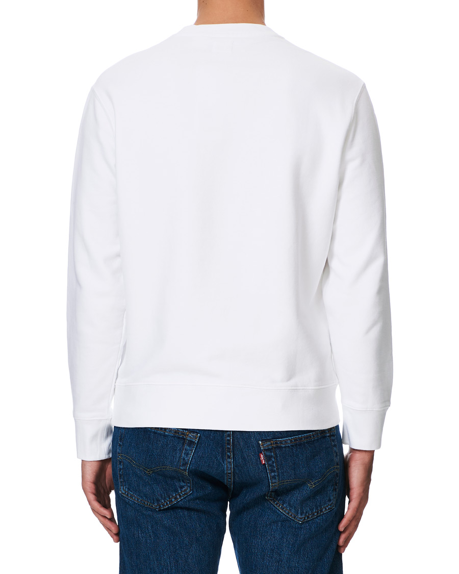Men | Sweaters & Knitwear | Levi's | Original Crew Neck Sweatshirt White