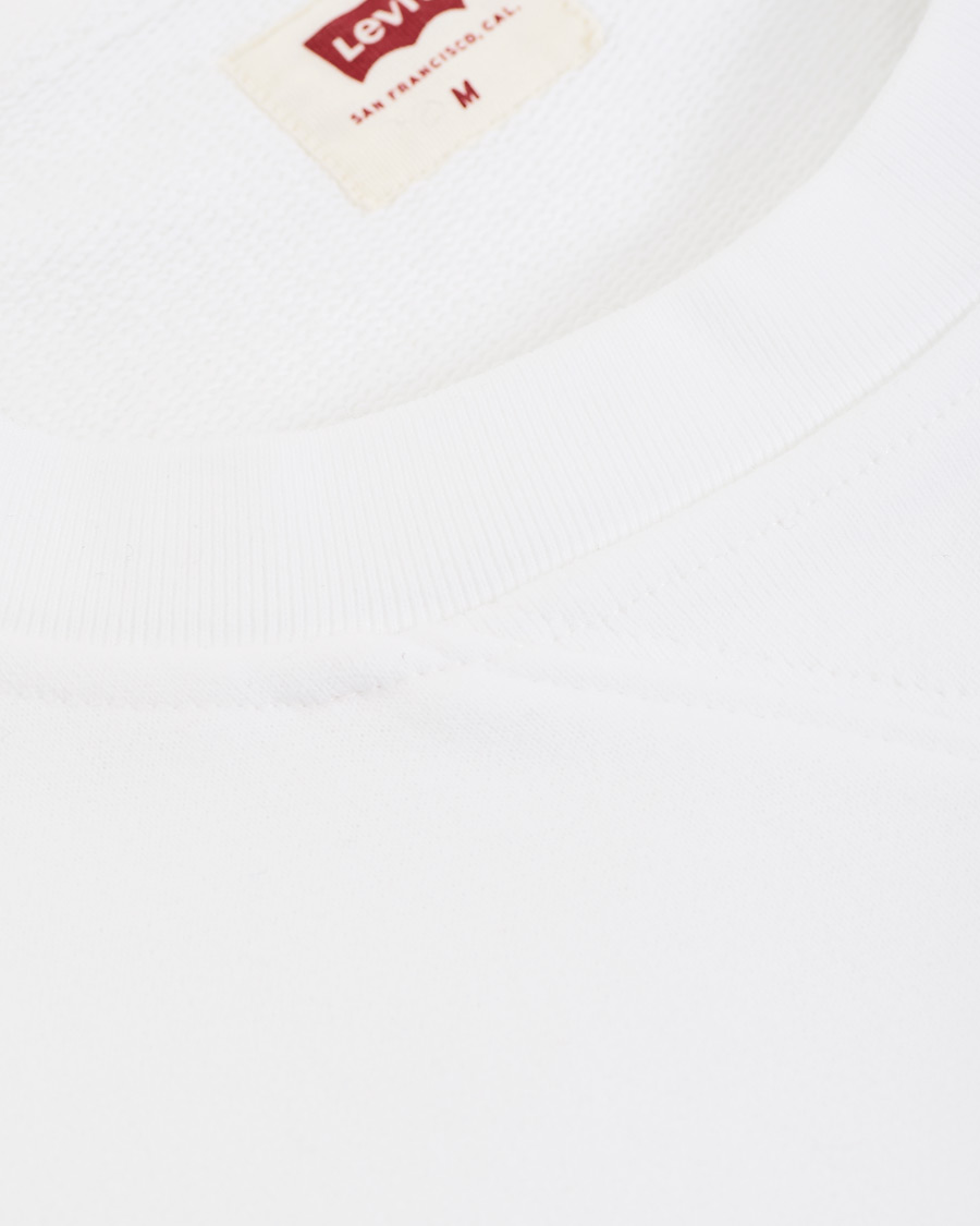 Men | Sweaters & Knitwear | Levi's | Original Crew Neck Sweatshirt White