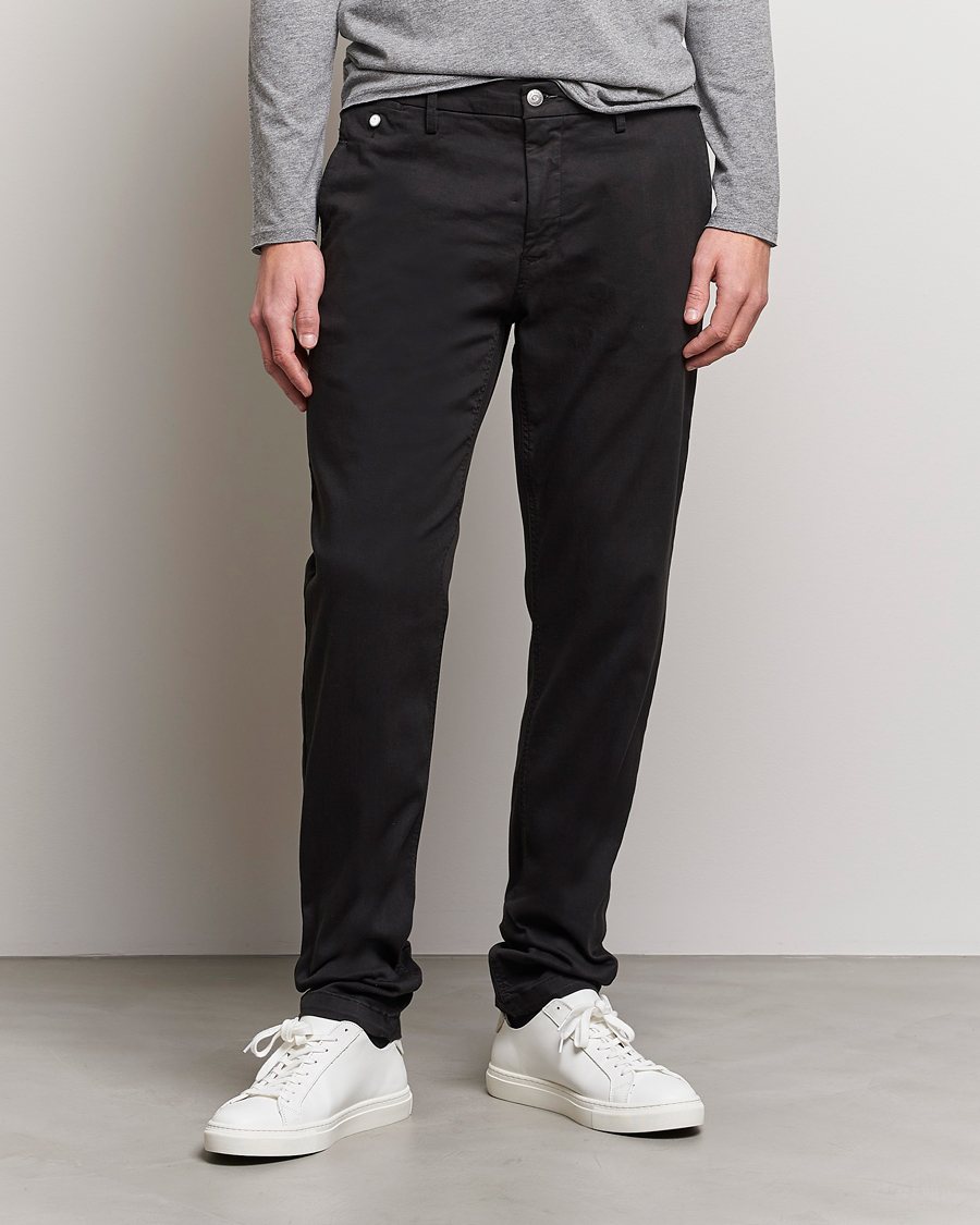 Men | Trousers | Replay | Benni Hyperflex X-Lite Chinos Black