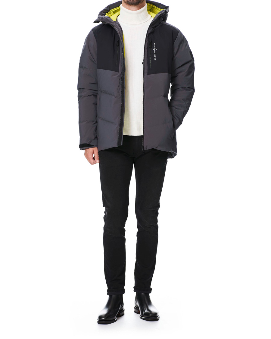 Men | Coats & Jackets | Sail Racing | Patrol Down Hooded Jacket Dark Grey