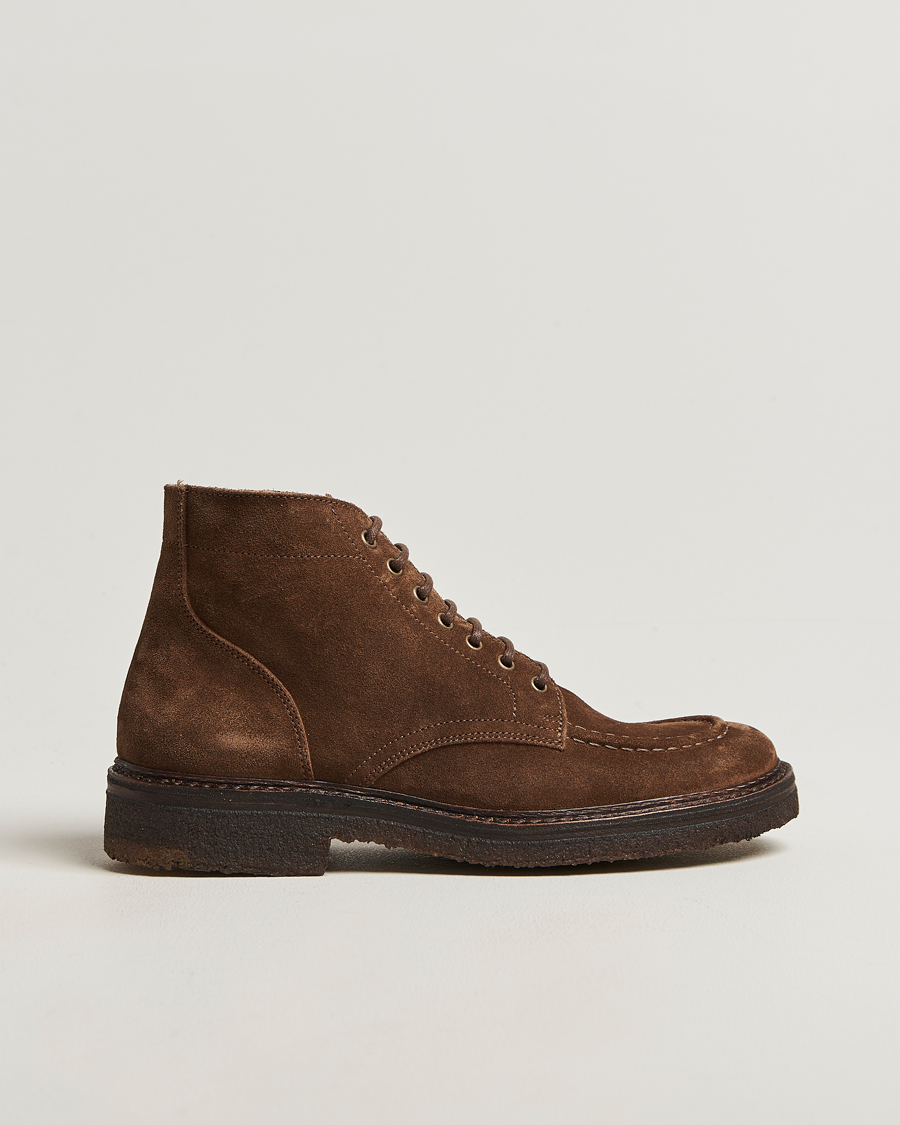 Men | Boots | Astorflex | Nuvoflex Lace Up Boot Dark Khaki Suede