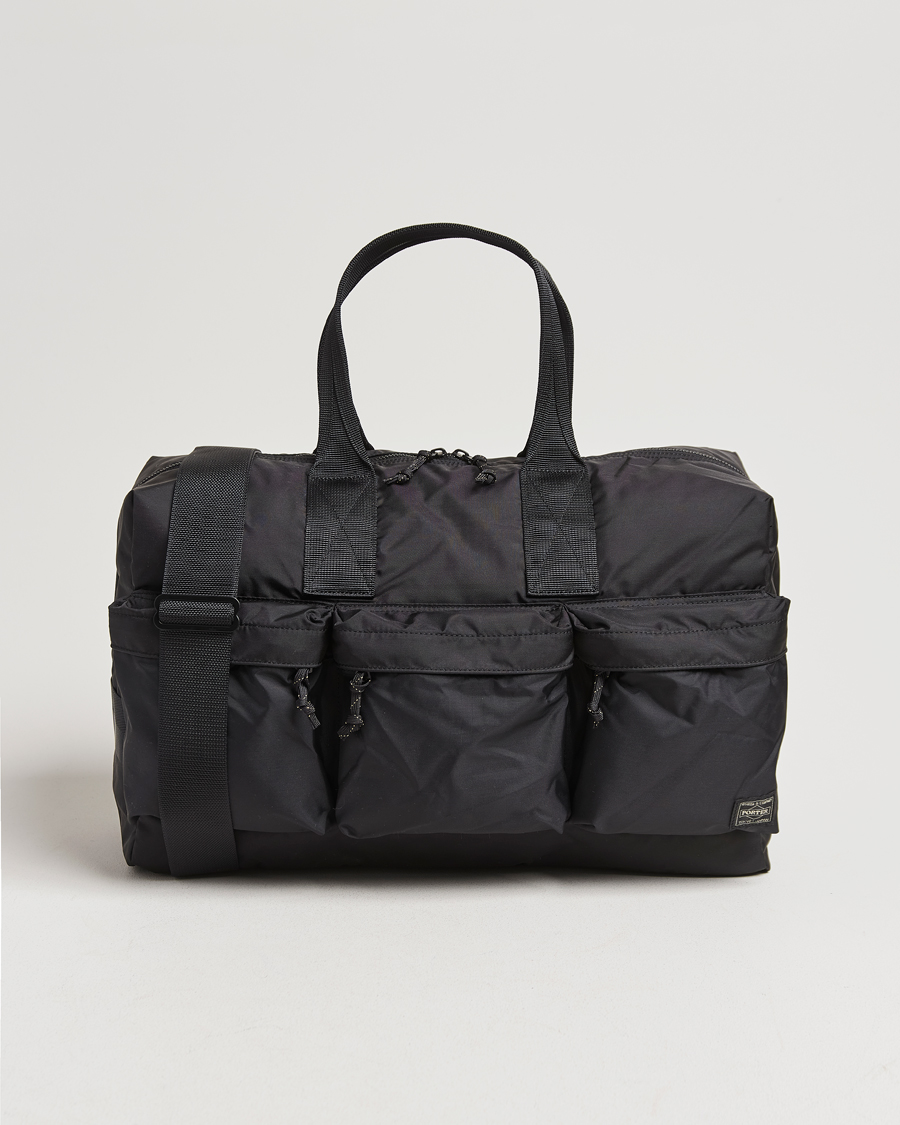 Men | Bags | Porter-Yoshida & Co. | Force 2Way Duffel Bag Black
