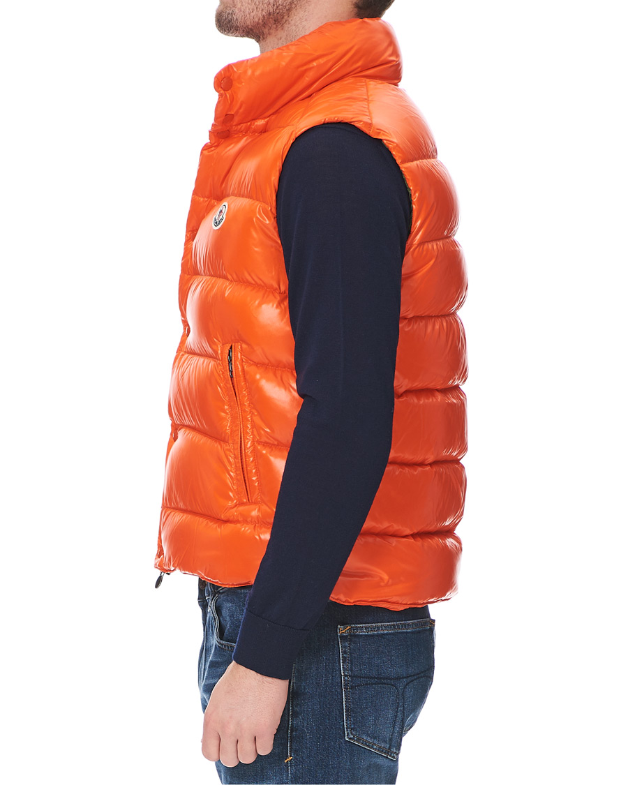 Men | Coats & Jackets | Moncler | Tib Down Gilet Orange