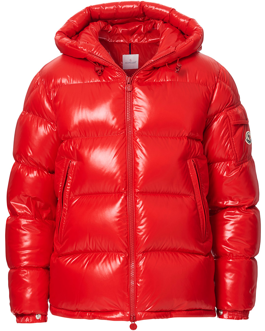 Men | Coats & Jackets | Moncler | Ecrins Gloss Down Jacket Red